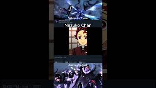 Nezuko chan | Demon Slayer | Anime | #shorts #viralshort #anime #demonslayer #shadowmornarch #shadow