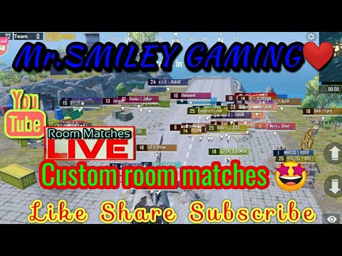 Mr.SMILEY GAMING's Daily custom room matches