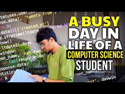 PRODUCTIVE Day In A Life Of A Computer Science Student...!!