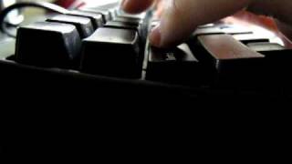 Typing test (Happy Hacking Keyboard Lite2)
