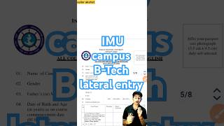 How to Join IMU BTech via Lateral Entry | Eligibility, Process & Tips #imucet #merchantnavy