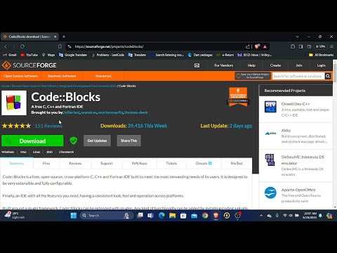 How to install codeblocks in windows.