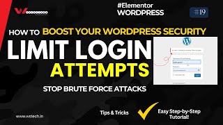 How To Boost Your WordPress Security :Limit Login Attempts & Stop Brute Force Attacks| Step-by-Guide