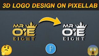 how to design logo on android/iOS || Pixellab logo editing
