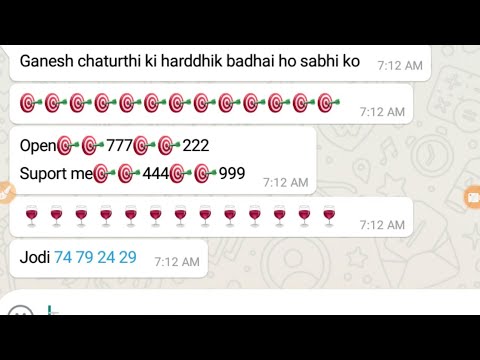 14 september kalyan open today,free matka today💪💪💪kalyan free matka today😜😜kalyan single jodi