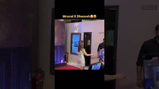 There are rumors that Dhanush and Mrunal are secretly dating😍 #dhanush