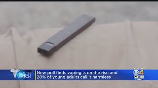 HealthWatch: Some Young Adults Think Vaping Is Harmless; Controlling Tones Don't Work With Teens
