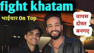 elvish Yadav and maxton on Instagram live Elvish Yadav vs Maxtern Fight Khatam Full Live Video Live
