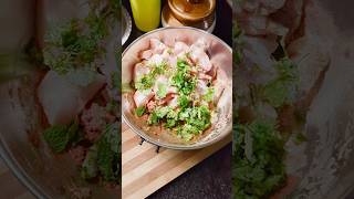 Chicken 65 step by step making 🍗🤤 #chicken #chickenrecipe #kebab #shorts #food