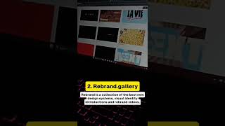 Amazing websites for Design inspiration #youtubeshorts #flutter #coding #shorts #codeinspiration