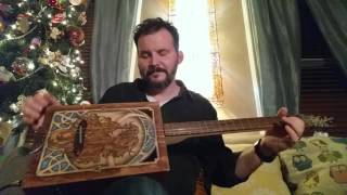 Deepseed Guitars Demo-The Muse- Handcrafted Cigar Box Guitar