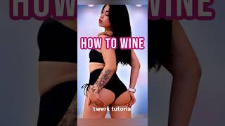 Easy booty wine tutorial 🍑 #challenge #tutorials #twerk #dance