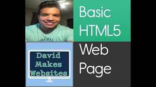 Myfirstwebpage davidmakeswebsites