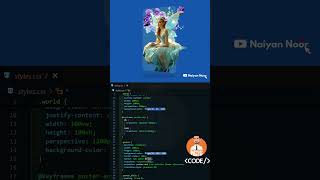 Fairy Princess Can You Really Create a Design in Just 10 Minutes? #coding #naiyannoor #htmlcss #css