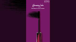 Lotus Makeup's Proedit HD Mascara 🖤#lotusmakeup #makeup #glamup #mascara #proedit #makeuptutorial