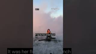 Soldier Natalia Hrabarchuk shot down cruise missile using the Igla MANPADS 🔥 #warinahussain #shorts