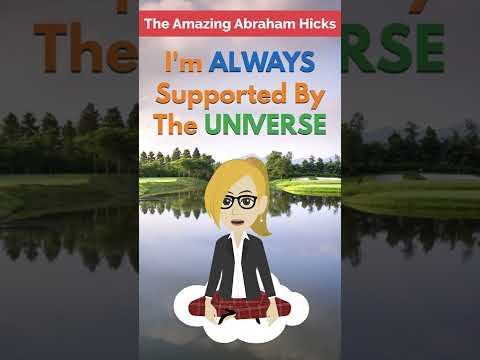 Abraham Hicks ~ I'm ALWAYS Supported By The UNIVERSE. I JUST Have To Line Up With The WELL-BEING