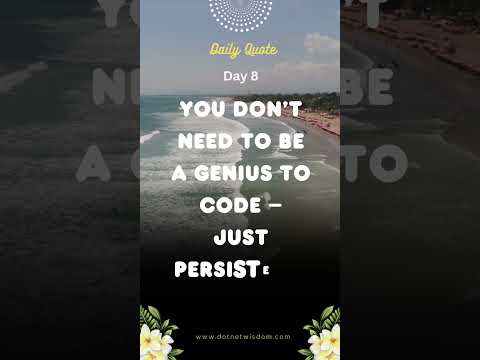 Motivation for Coders - Day 8 #motivation #softwareengineer