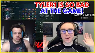 Bausffs On Tyler1 Being A 5 Role Challenger Player | League of Legends Clip