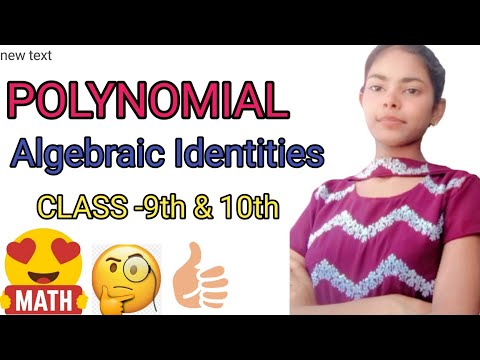#Polynomial#Algebric Identities#By basic concepts#class 9th&10th #CBSCboard#UPboard#math 0to💯!!!!!!
