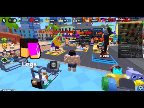Gym Star simulator#part-1#roblox