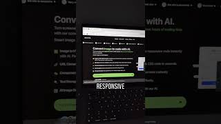 Transform Screenshots to Responsive Code in Seconds with AI Magic!