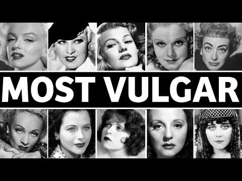 Golden Age Hollywood Actresses Who Were Extremely Vulgar