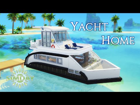 Yacht Home | The Sims 4 Stop Motion Speed Build