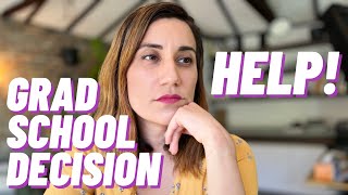 5 Considerations Before Accepting Grad School Offer