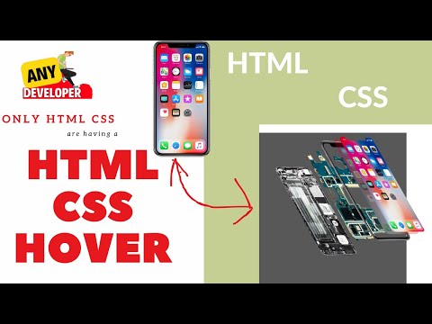 CSS-Only Animation: Mobile Parts Divided on Hover + Content | HTML | CSS | No JavaScript! 📱🎨