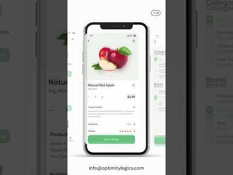 🚀 Freshness at Your Fingertips! 🍎🥦📱 #optimitylogics #digitalmarketing #uidesignlearning #AppDesign