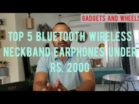 Best Bluetooth Wireless Neckband Earphones under Rs.2000/- #bestneckbandunder2000 #bestbluetooth