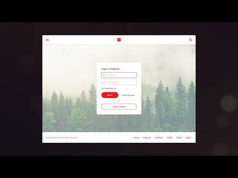 C# WPF UI | How to Design Flat Light Login Page in C#