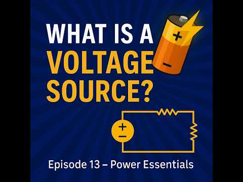 Voltage Drop Explained – How Sources Really Behave Under Load ⚡
