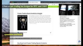 Crypto trading bot software parameter considerations with rate of change on entry