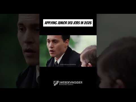 Applying junior developer jobs in 2025 be like