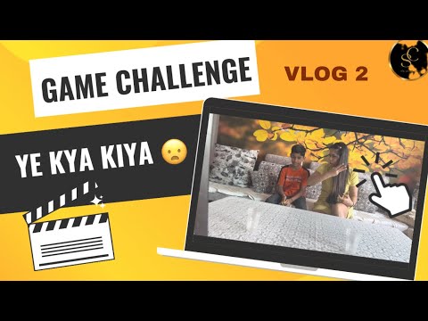 Ye kya kiya Game challenge mein😳 #gamechallenge #comedyvideo #gamevideo #glassgame #trendingvideo