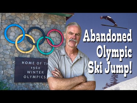 What is left from the 1960 WINTER OLYMPICS at Palisades Tahoe near Lake Tahoe and Reno, Nevada?