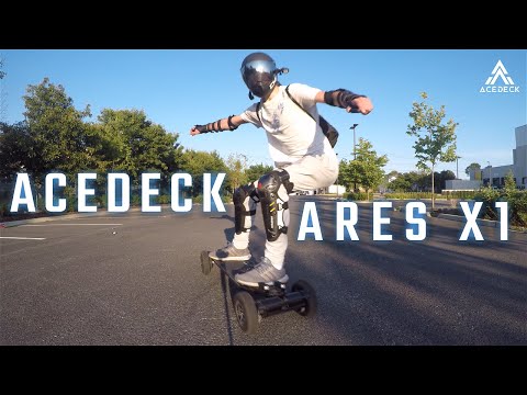 ACEDECK ARES X1 4WD | Carbon Fiber 2-In-1 Electric Skateboard Review