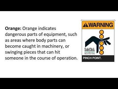 Color Codes For Signage