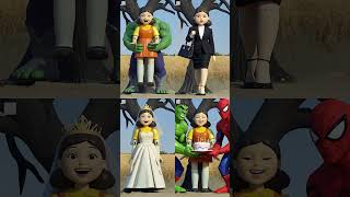 Cute doll 👍 6 #shorts #funny #squidgame #squidgame2 #squidgameplot  #shortsviral #squidgame3