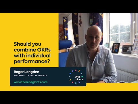 Should You Combine OKRs with Individual Performance? — OKR Minute by Gtmhub