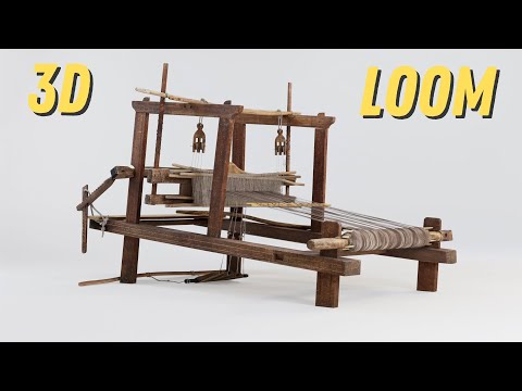 3D Reconstruction of a Traditional Bulgarian Horizontal Loom