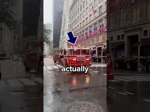 How do Firetrucks Actually Work? 😳 #cars #firetruck