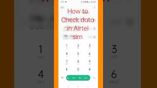 airtel ka data balance kaise check kare 2023