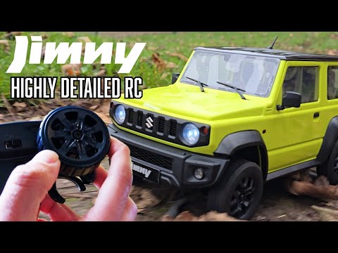 1/12 Suzuki JIMNY RC Car - UNBELIEVABLE Attention to Detail! - FMS RC Crawler