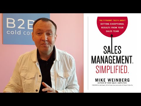 Sales Management Simplified by Mike Weinberg