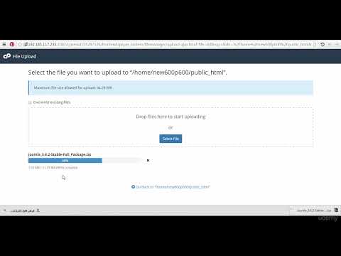 3  Uploading Joomla CMS Files to the Server