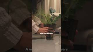 Cozy Corner Makeover in 15 Seconds 🧡 | Small Space Hack!