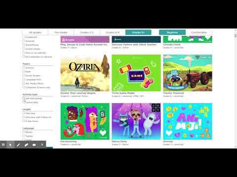 Hour of Code Activities